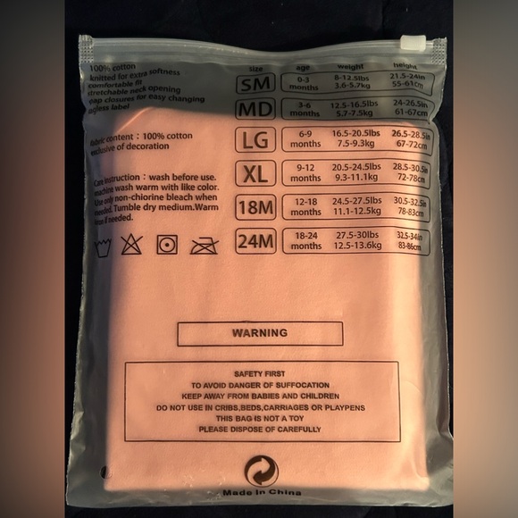 Baby Girl Bundle Jimonda Baby & Romperin Box One-Piece & Carter's Headwrap Set - Picture 7 of 9